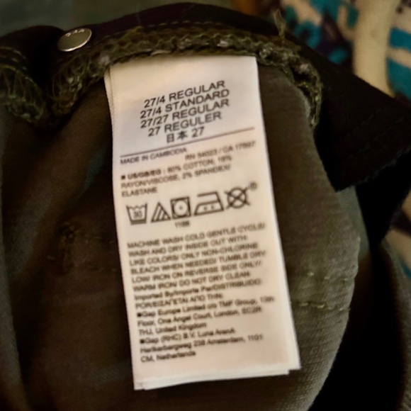 Gap vintage slim high rise corduroys - Picture 4 of 4